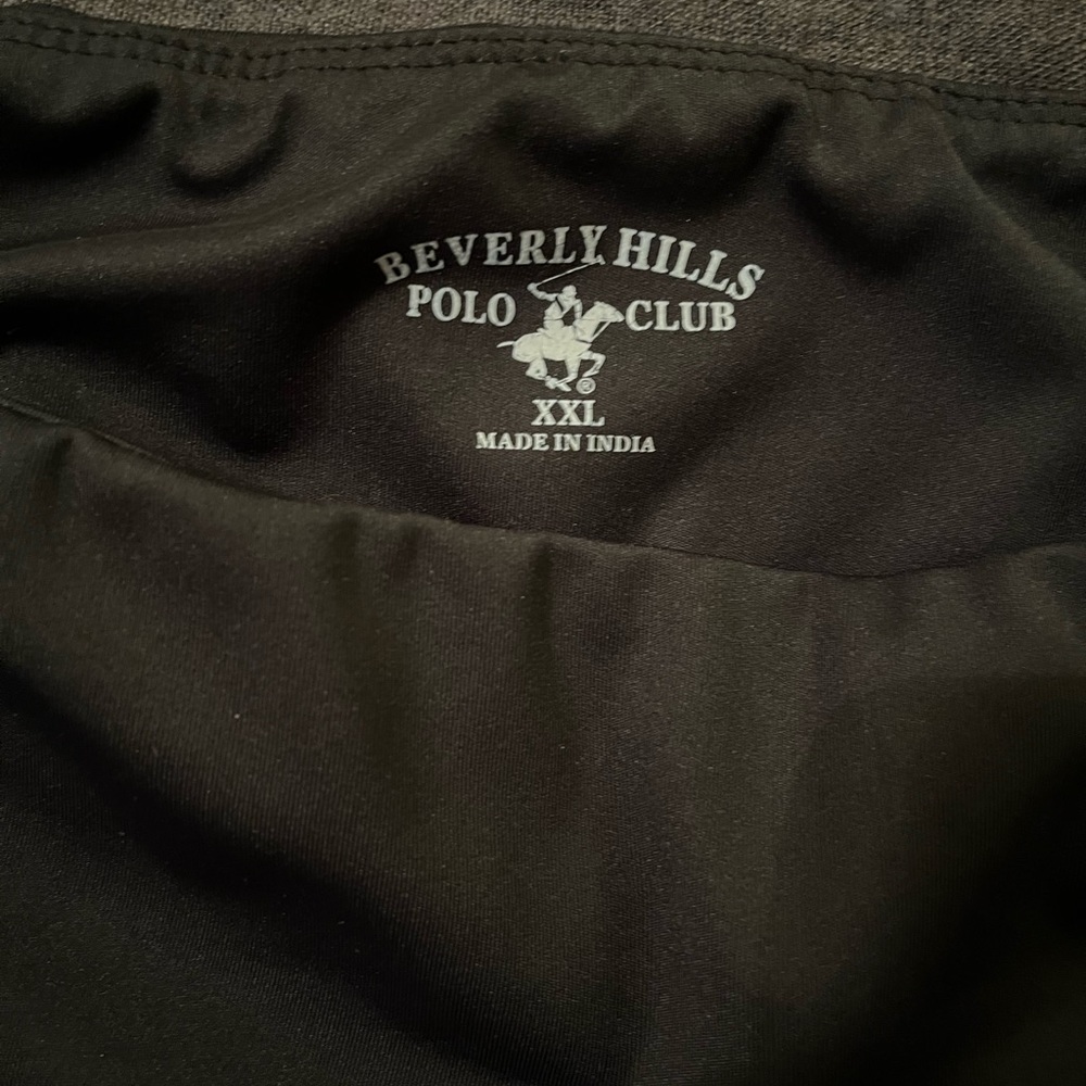 Beverly Hills Polo Club Women’s Black Capri Activewear Leggings